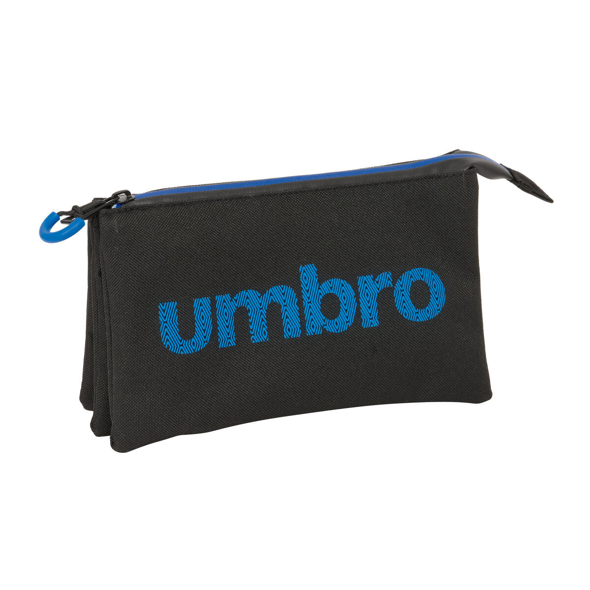 Penar triplu Kelme Jet black Negru 22 x 12 x 3 cm - Birou și papetărie, Material școlar și educațional