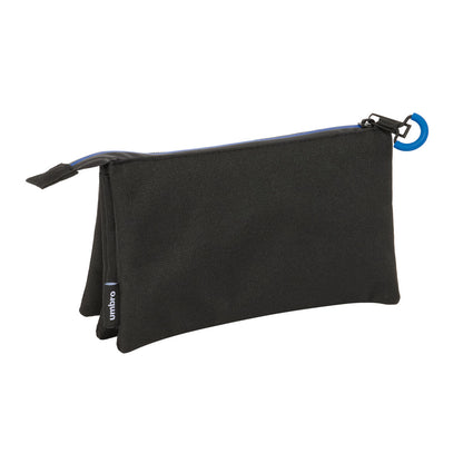 Penar triplu Kelme Jet black Negru 22 x 12 x 3 cm - Birou și papetărie, Material școlar și educațional