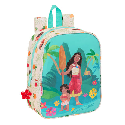 Ghiozdan Vaiana Albastru Bej 22 x 27 x 10 cm - Birou și papetărie, Material școlar și educațional
