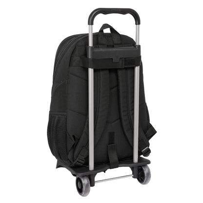 Ghiozdan cu Roți F.C. Barcelona Black Negru 32 x 44 x 16 cm - Birou și papetărie, Material școlar și educațional
