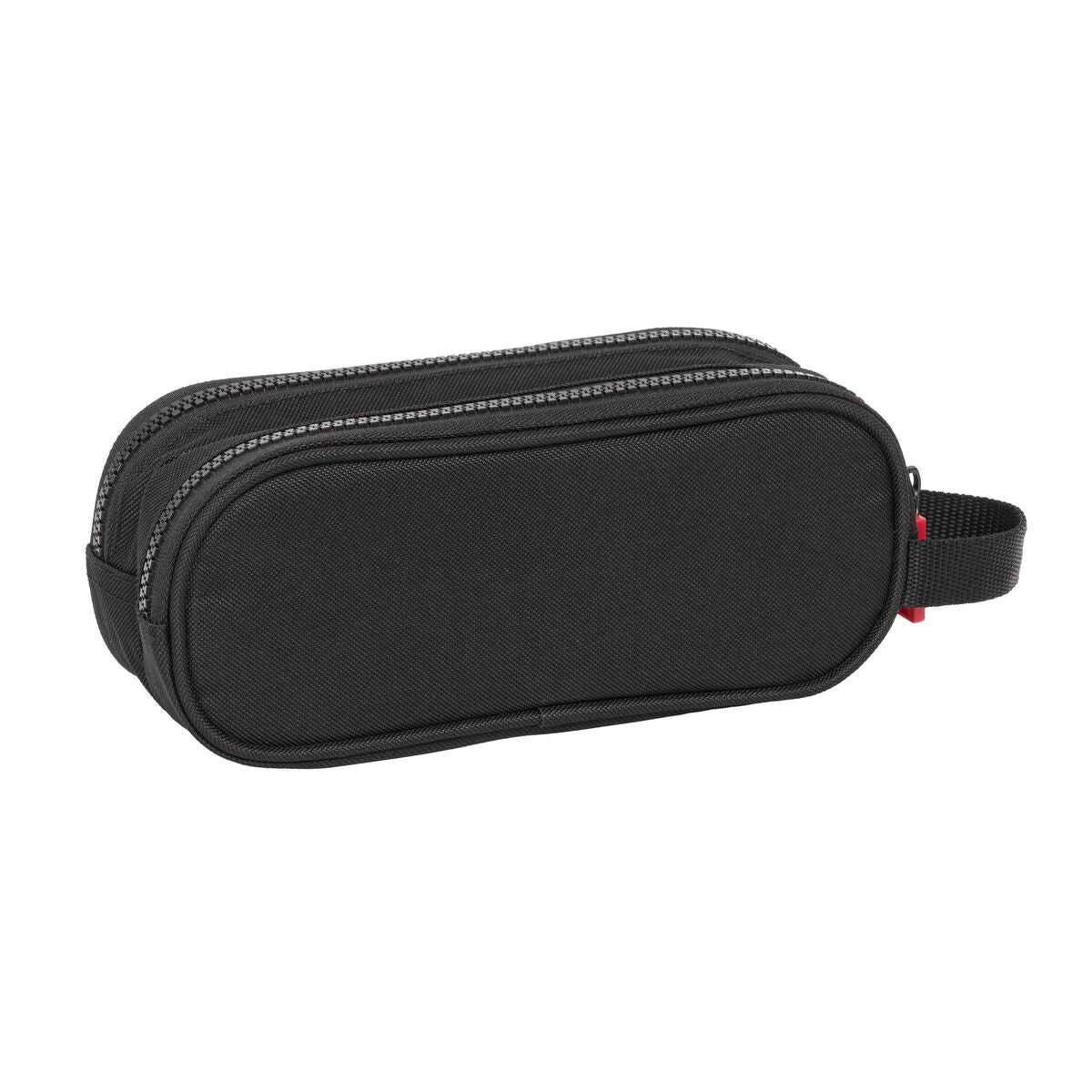 Penar dublu F.C. Barcelona Black Negru 21 x 8 x 6 cm - Birou și papetărie, Material școlar și educațional