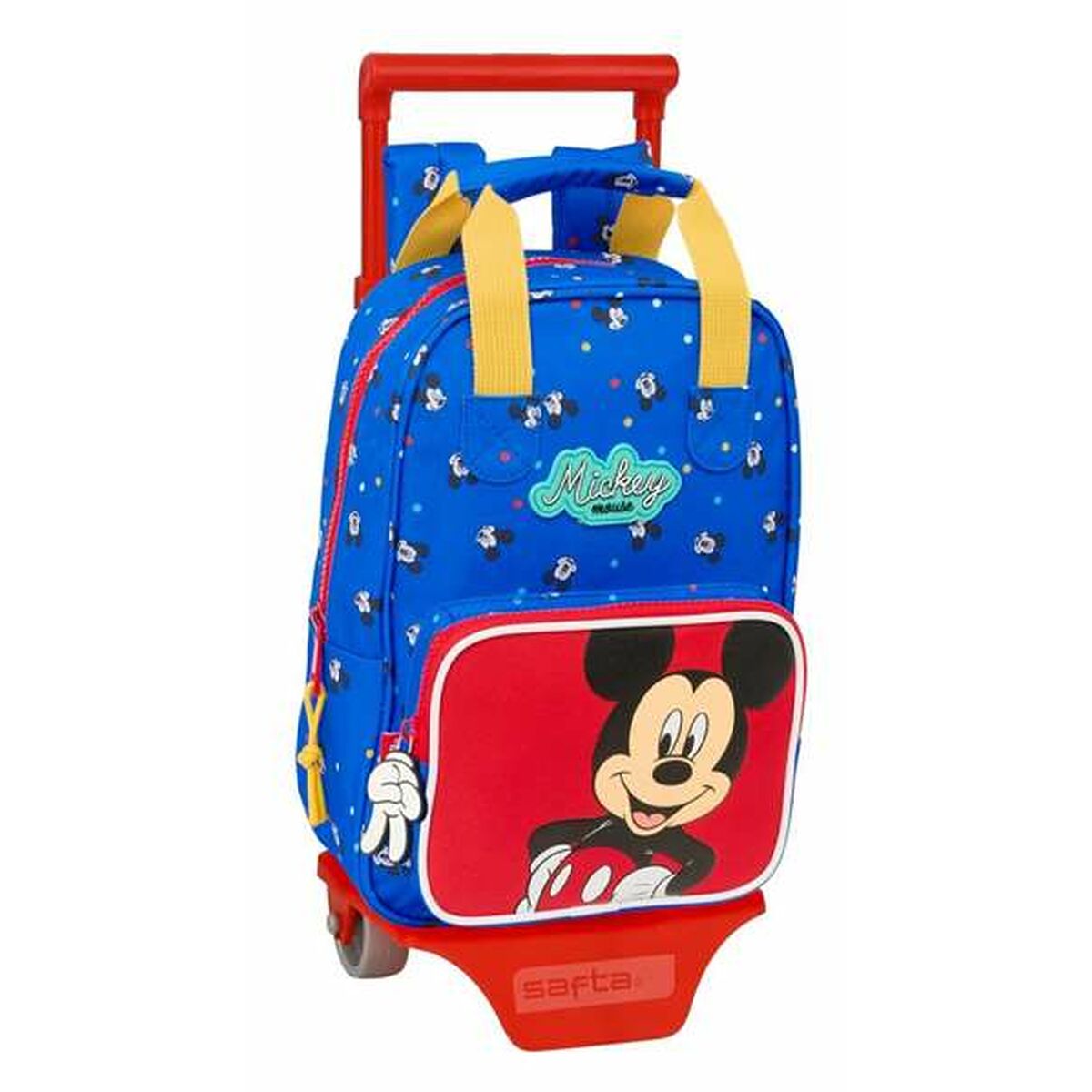 Ghiozdan cu Roți Mickey Mouse 20 x 28 x 8 cm - Birou și papetărie, Material școlar și educațional