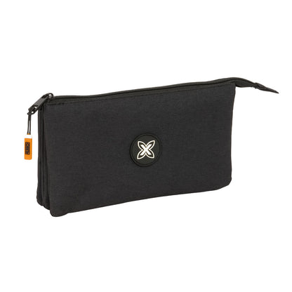 Penar triplu Munich Lagoon Negru 22 x 12 x 3 cm - Birou și papetărie, Material școlar și educațional