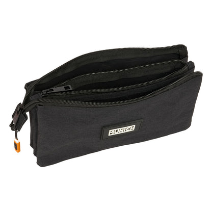 Penar triplu Munich Lagoon Negru 22 x 12 x 3 cm - Birou și papetărie, Material școlar și educațional