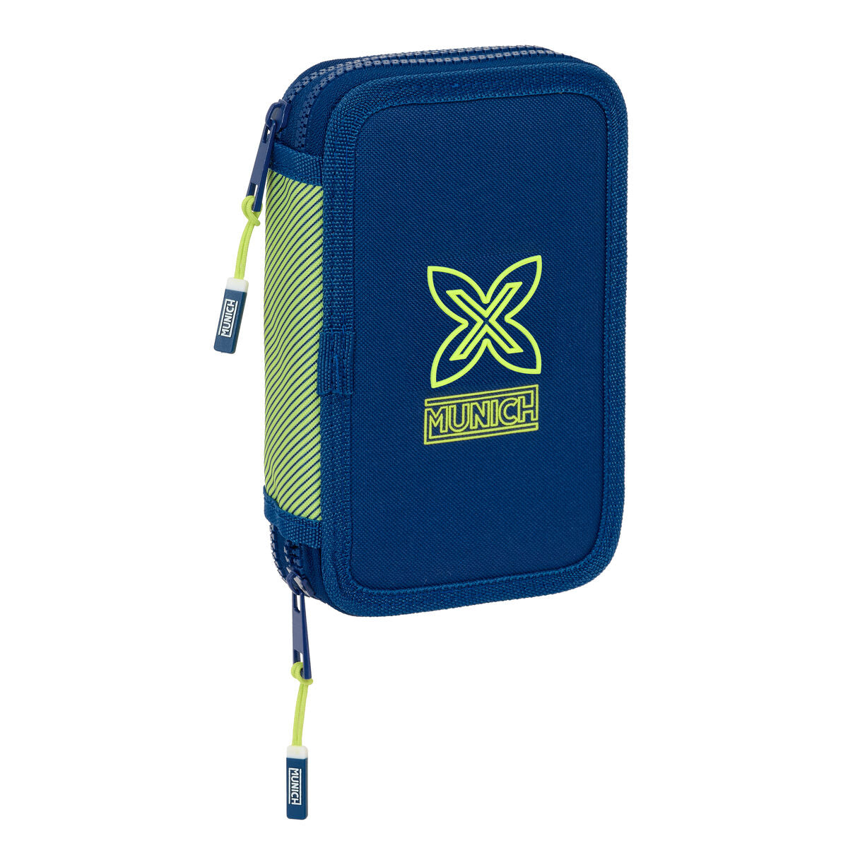 Penar cu Accesorii Munich North Bleumarin 12.5 x 19.5 x 4 cm 29 Piese - Birou și papetărie, Material școlar și educațional