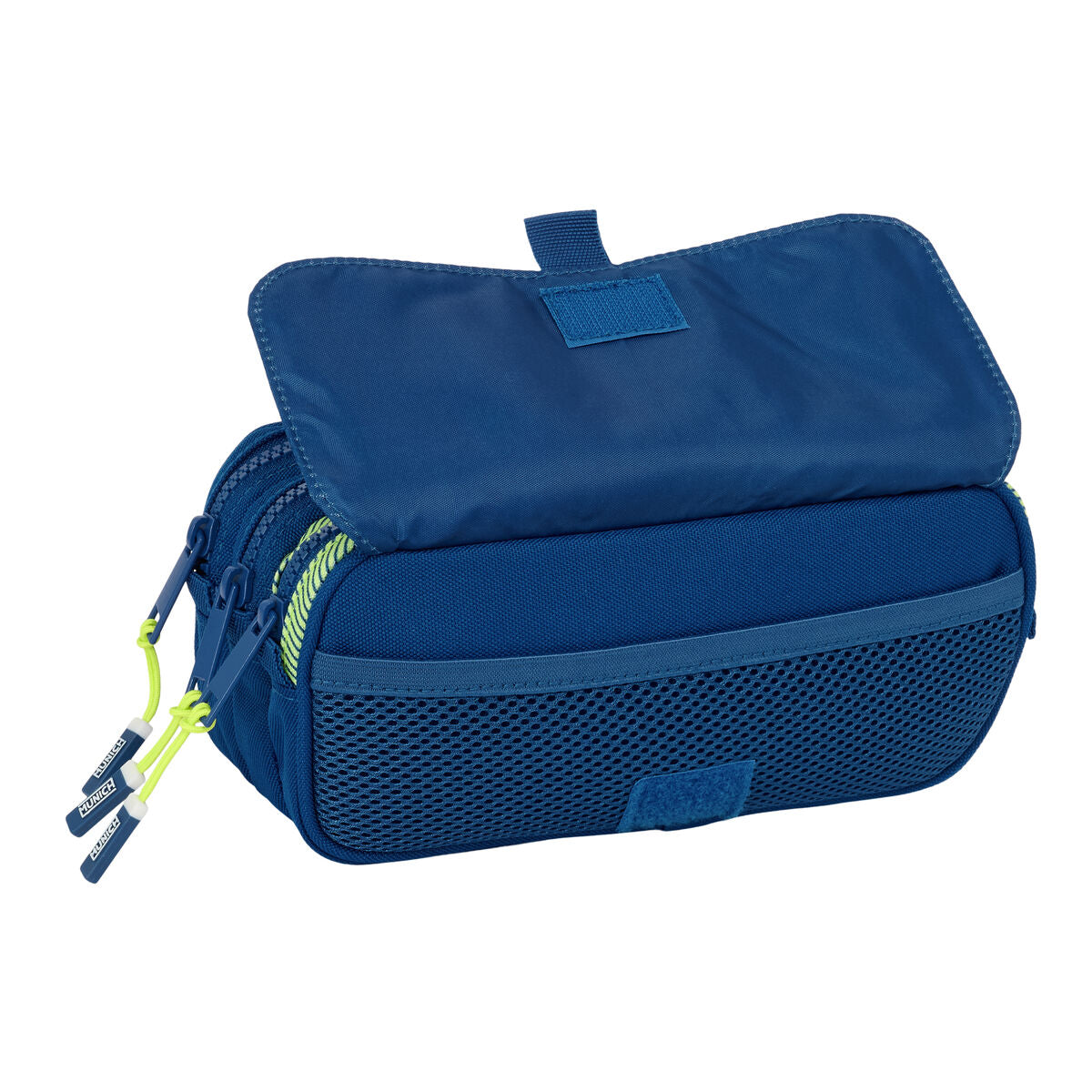 Penar triplu Munich North Bleumarin 21,5 x 10 x 8 cm - Birou și papetărie, Material școlar și educațional