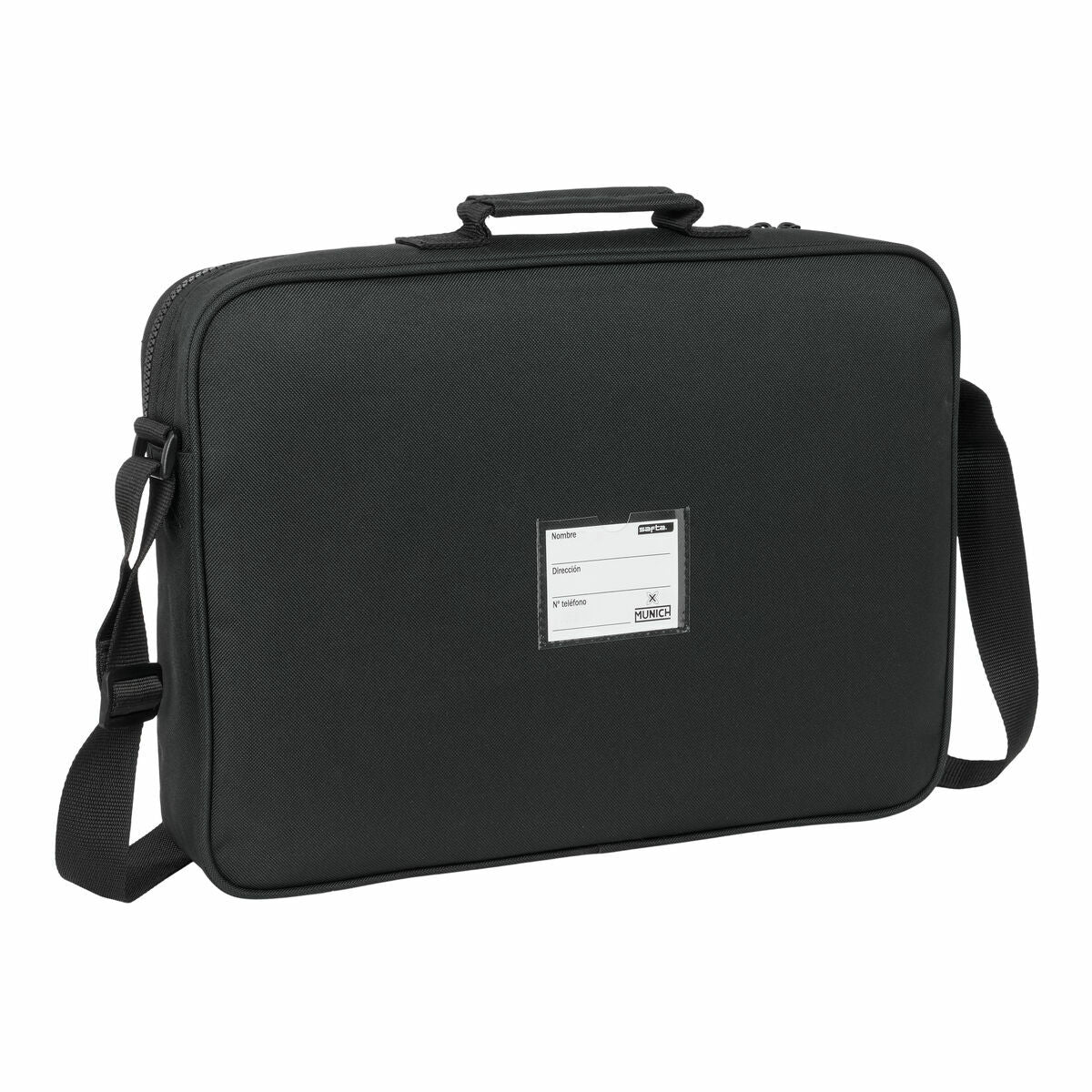 ghiozdan de școală Munich Topo Negru 38 x 28 x 6 cm - Birou și papetărie, Material școlar și educațional