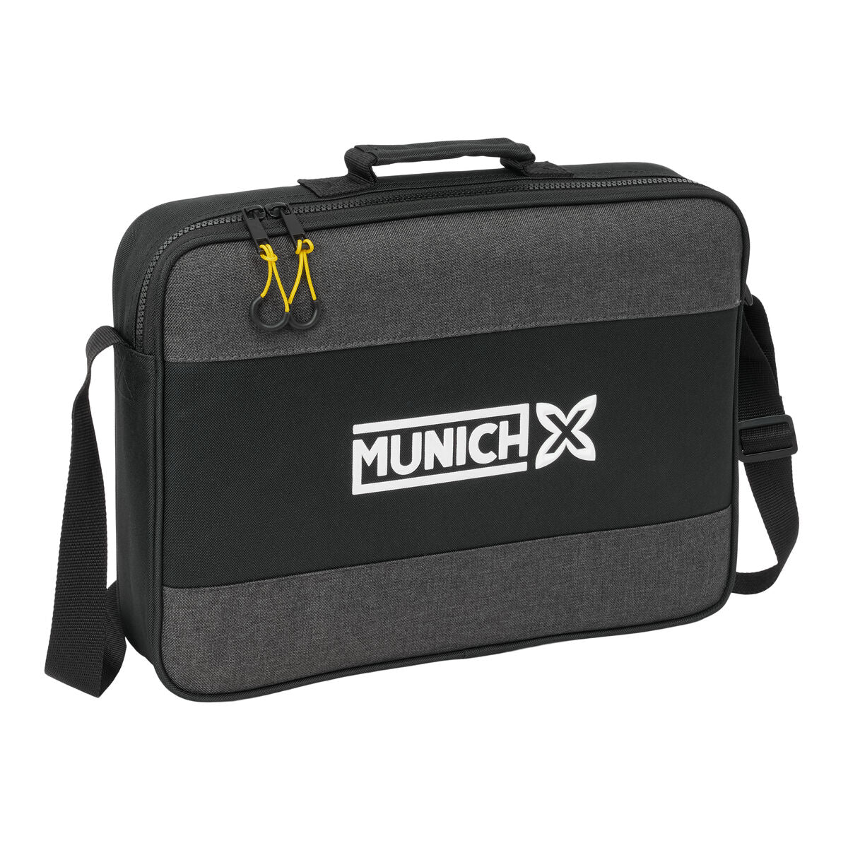 ghiozdan de școală Munich Topo Negru 38 x 28 x 6 cm - Birou și papetărie, Material școlar și educațional