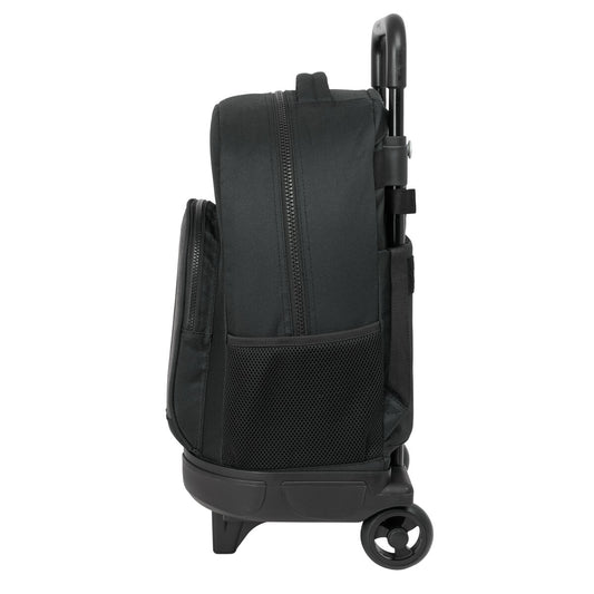 Ghiozdan cu Roți Munich Topo Negru 33 x 45 x 22 cm - Birou și papetărie, Material școlar și educațional