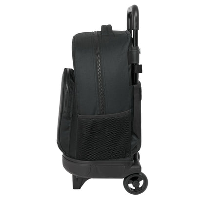 Ghiozdan cu Roți Munich Topo Negru 33 x 45 x 22 cm - Birou și papetărie, Material școlar și educațional