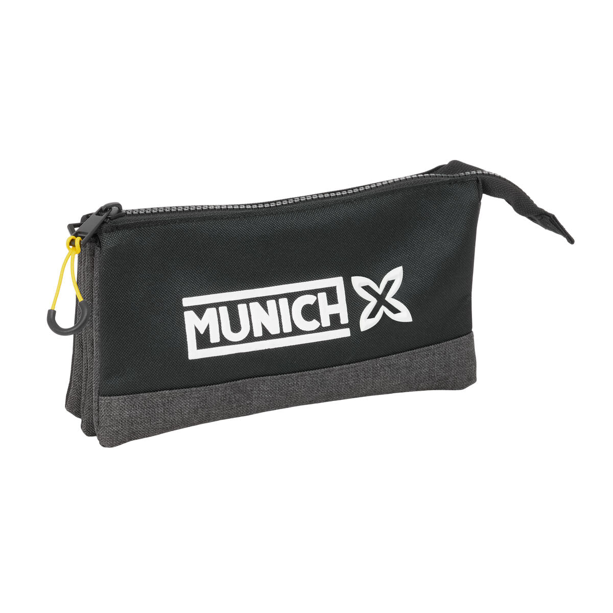 Geantă Universală Munich Topo Negru 22 x 12 x 3 cm - Birou și papetărie, Material școlar și educațional