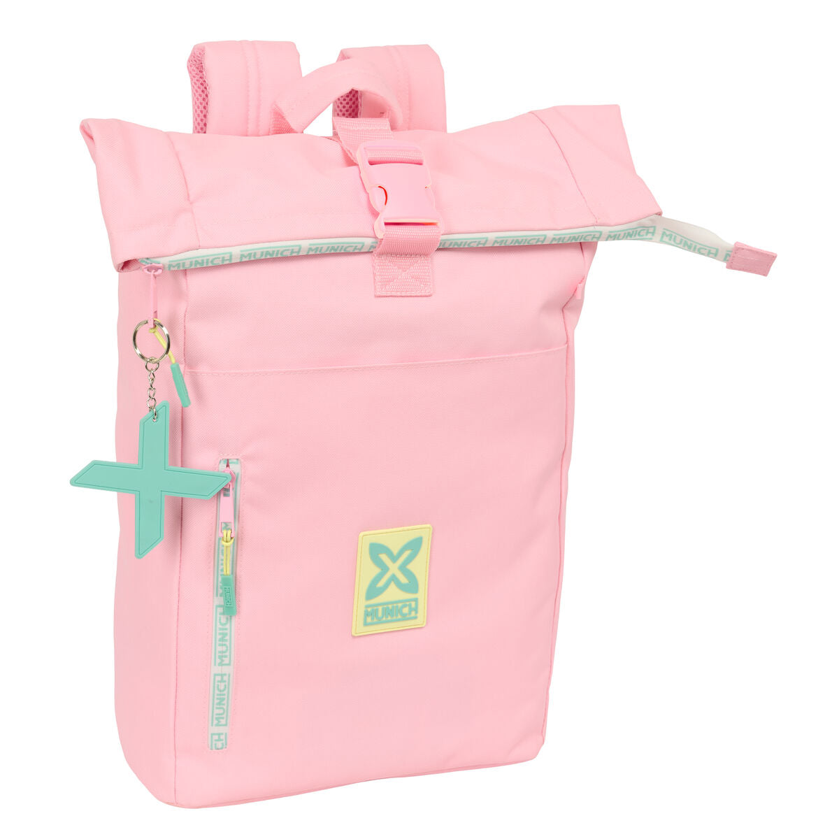 Ghiozdan Munich Candy Roz 28 x 42 x 13 cm - Birou și papetărie, Material școlar și educațional