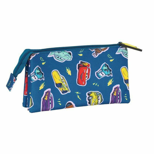 Geantă Universală Cars Racing Bleumarin 22 x 12 x 3 cm - Birou și papetărie, Material școlar și educațional