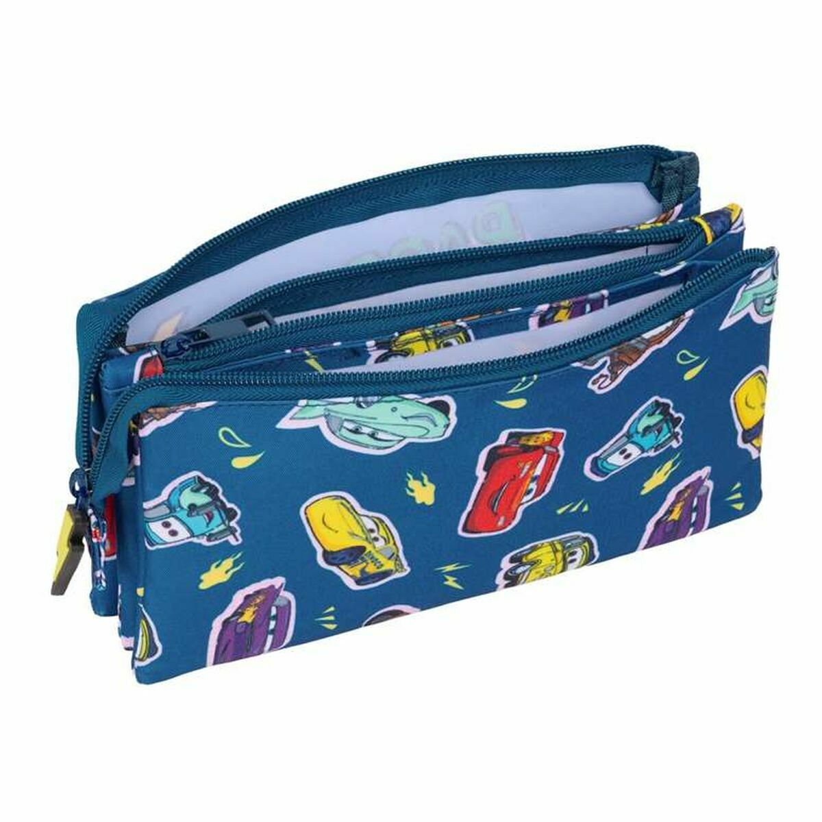 Geantă Universală Cars Racing Bleumarin 22 x 12 x 3 cm - Birou și papetărie, Material școlar și educațional