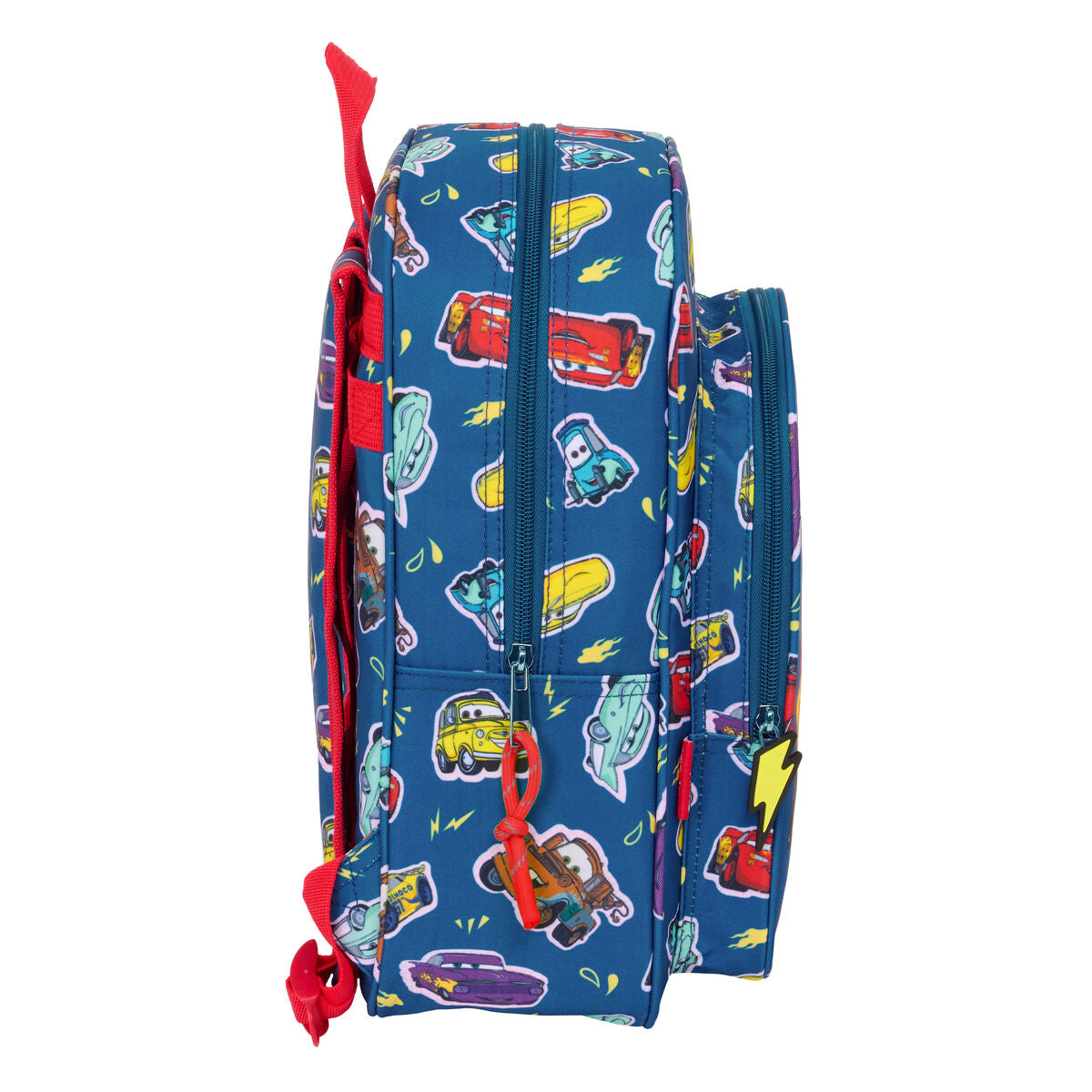 Ghiozdan Cars Racing Bleumarin 27 x 33 x 10 cm - Birou și papetărie, Material școlar și educațional