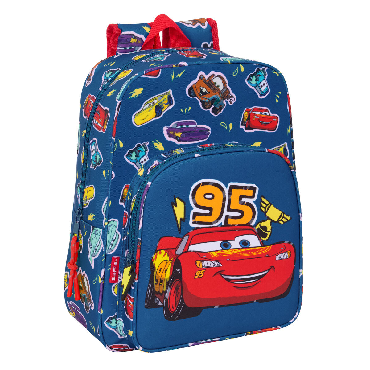 Ghiozdan Cars Racing Bleumarin 27 x 33 x 10 cm - Birou și papetărie, Material școlar și educațional