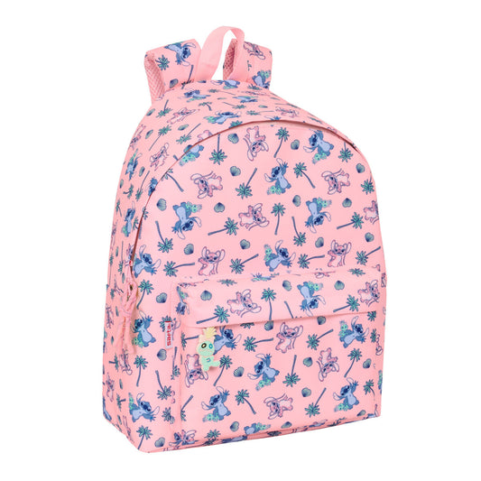 Ghiozdan Lilo & Stitch Beach Roz 33 x 42 x 15 cm - Birou și papetărie, Material școlar și educațional