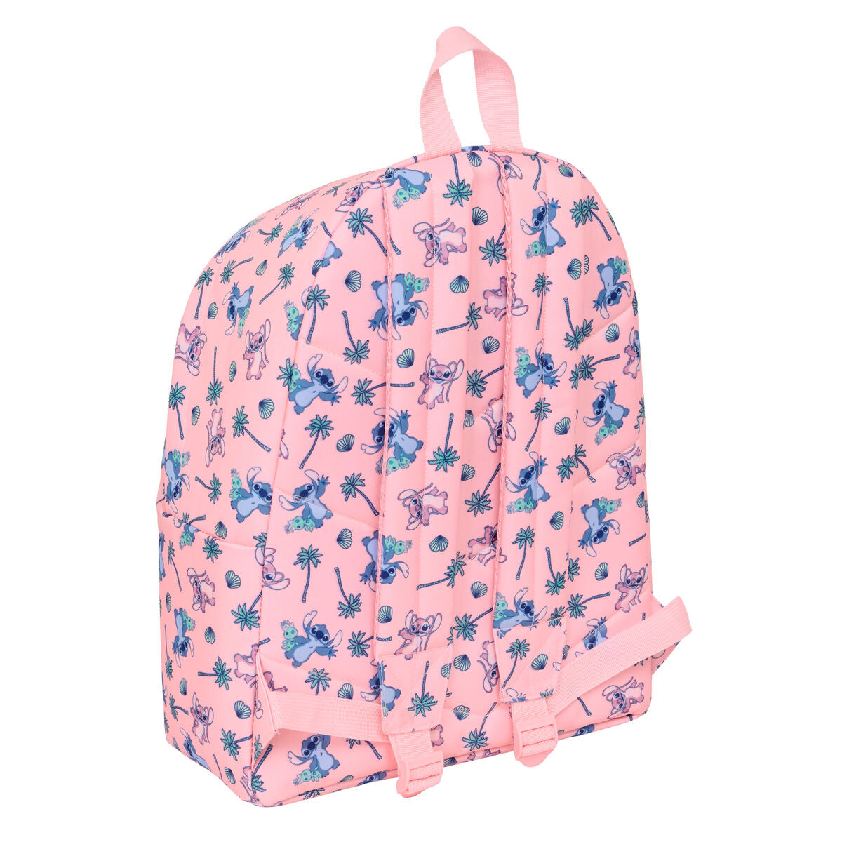 Ghiozdan Lilo & Stitch Beach Roz 33 x 42 x 15 cm - Birou și papetărie, Material școlar și educațional