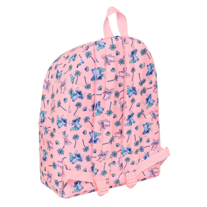 Ghiozdan Lilo & Stitch Beach Roz 33 x 42 x 15 cm - Birou și papetărie, Material școlar și educațional