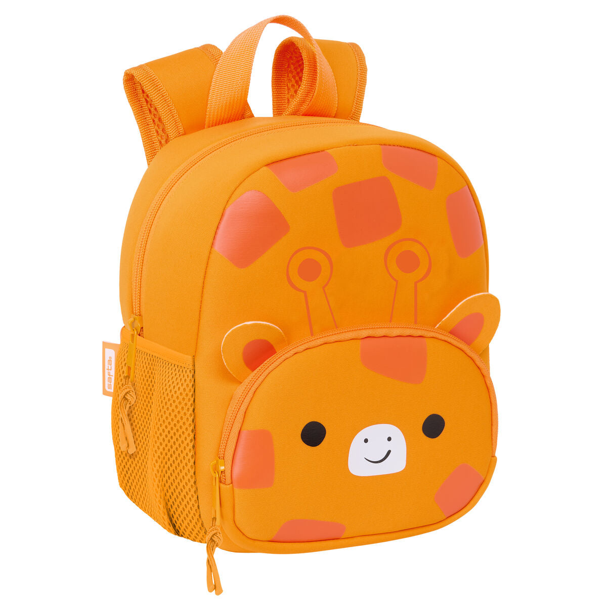 Rucsac pentru Copii Safta Jirafa Maro Portocaliu 20 x 25 x 9 cm - Birou și papetărie, Material școlar și educațional