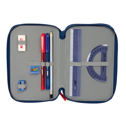 Penar cu Accesorii Super Mario Trick Roșu Albastru închis 12,5 x 19,5 x 5,5 cm 37 Piese - Birou și papetărie, Material școlar și educațional