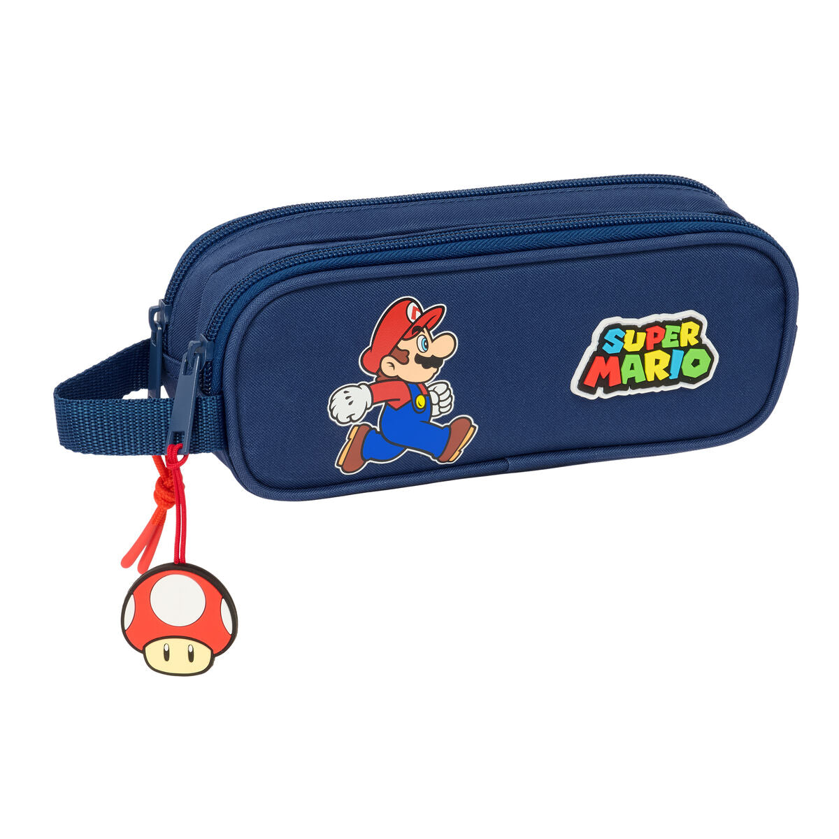 Penar dublu Super Mario Trick Roșu Albastru închis 21 x 8 x 6 cm - Birou și papetărie, Material școlar și educațional