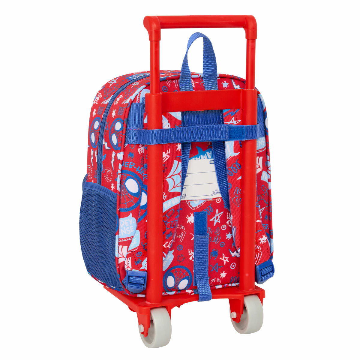 Ghiozdan cu Roți Spider-Man Rescue Albastru Roșu 22 x 27 x 10 cm - Birou și papetărie, Material școlar și educațional