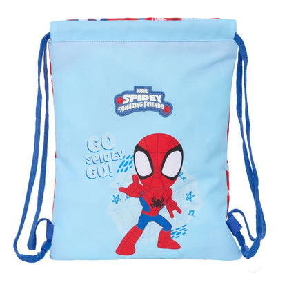 Geantă Rucsac cu Bretele Spider-Man Rescue Albastru Roșu 26 x 34 x 1 cm - Birou și papetărie, Material școlar și educațional