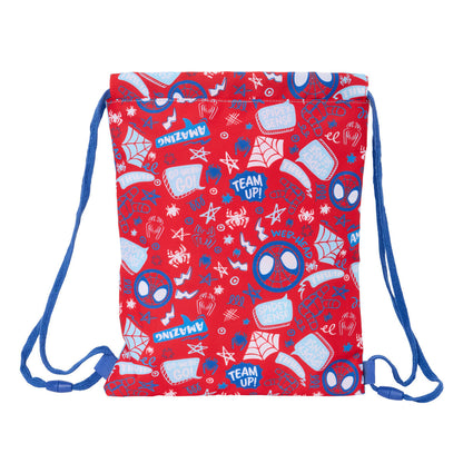Geantă Rucsac cu Bretele Spider-Man Rescue Albastru Roșu 26 x 34 x 1 cm - Birou și papetărie, Material școlar și educațional