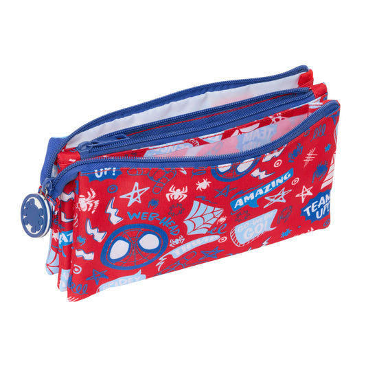 Geantă Universală Spider-Man Rescue Albastru Roșu 22 x 12 x 3 cm - Birou și papetărie, Material școlar și educațional