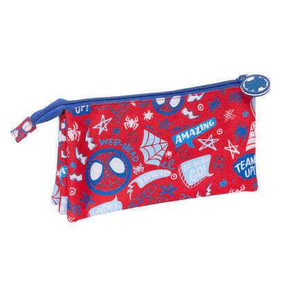 Geantă Universală Spider-Man Rescue Albastru Roșu 22 x 12 x 3 cm - Birou și papetărie, Material școlar și educațional