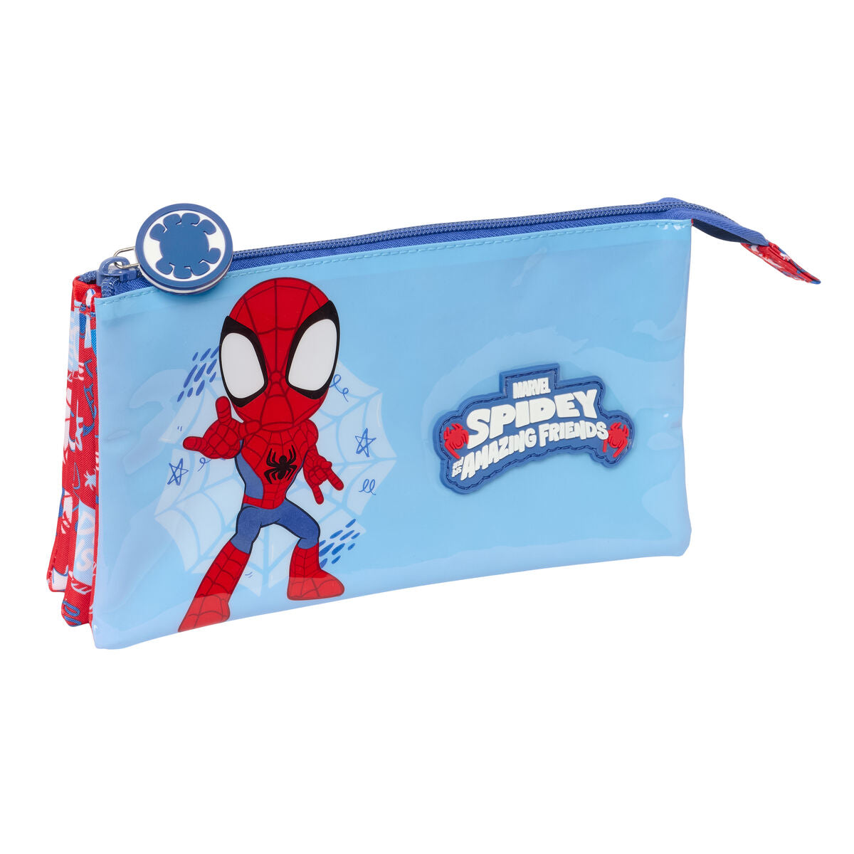 Geantă Universală Spider-Man Rescue Albastru Roșu 22 x 12 x 3 cm - Birou și papetărie, Material școlar și educațional