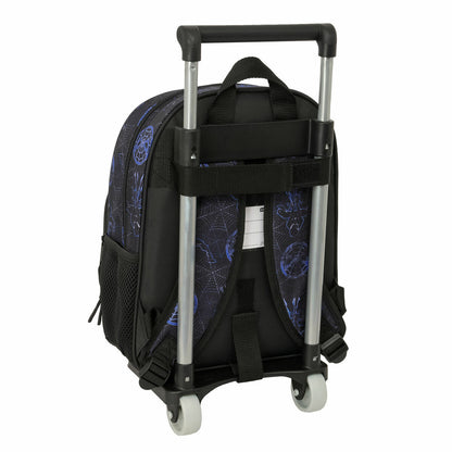 Ghiozdan cu Roți Spider-Man Attack Negru 27 x 33 x 10 cm - Birou și papetărie, Material școlar și educațional
