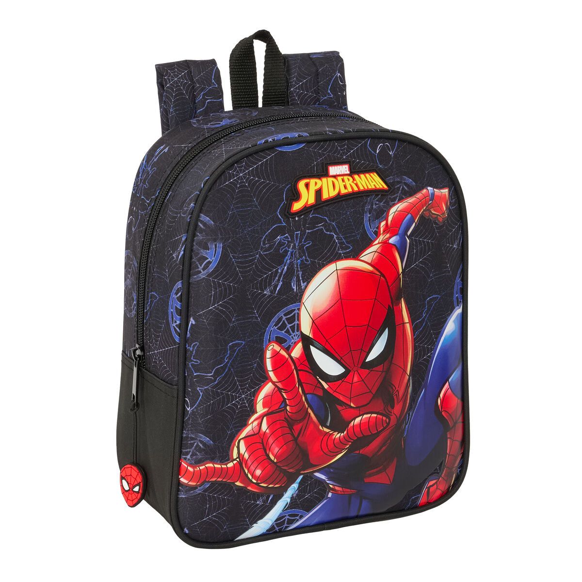 Ghiozdan Spider-Man Attack Negru 22 x 27 x 10 cm - Birou și papetărie, Material școlar și educațional
