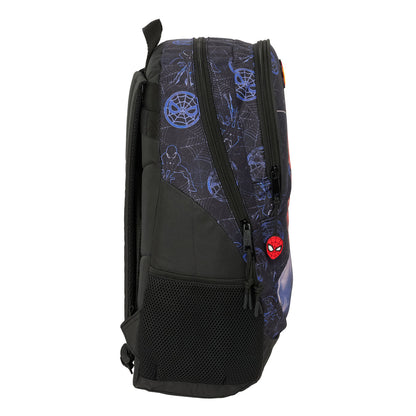 Ghiozdan Spider-Man Attack Negru 32 x 44 x 16 cm - Birou și papetărie, Material școlar și educațional