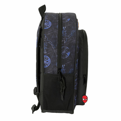 Ghiozdan Spider-Man Attack Negru 32 x 38 x 12 cm - Birou și papetărie, Material școlar și educațional