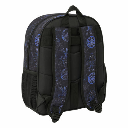 Ghiozdan Spider-Man Attack Negru 32 x 38 x 12 cm - Birou și papetărie, Material școlar și educațional