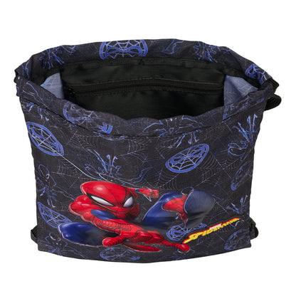 Geantă Rucsac cu Bretele Spider-Man Attack Negru 26 x 34 x 1 cm - Birou și papetărie, Material școlar și educațional