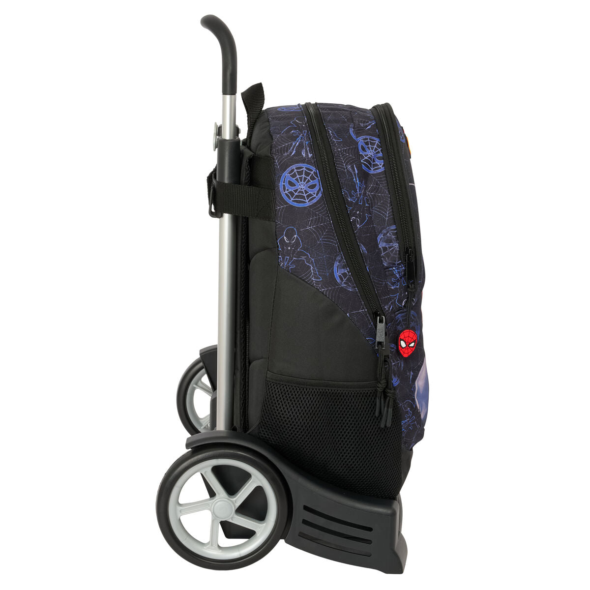 Ghiozdan cu Roți Spider-Man Attack Negru 32 x 44 x 16 cm - Birou și papetărie, Material școlar și educațional