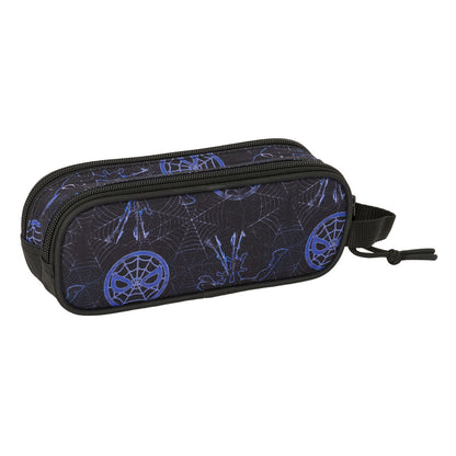 Penar dublu Spider-Man Attack Negru 21 x 8 x 6 cm - Birou și papetărie, Material școlar și educațional