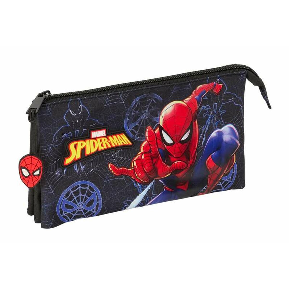 Geantă Universală Spider-Man Attack Negru 22 x 12 x 3 cm - Birou și papetărie, Material școlar și educațional