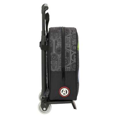 Ghiozdan cu Roți The Avengers Vendetta Negru 22 x 27 x 10 cm - Birou și papetărie, Material școlar și educațional