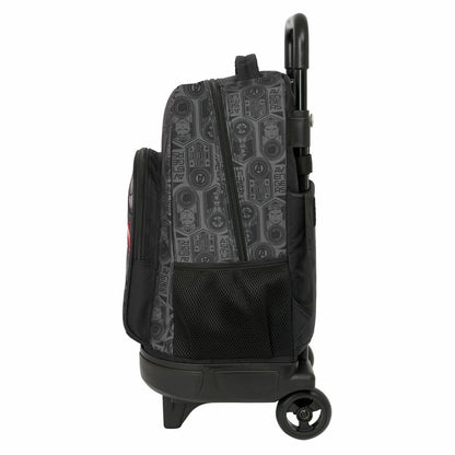 Ghiozdan cu Roți The Avengers Vendetta Negru 33 x 45 x 22 cm - Birou și papetărie, Material școlar și educațional
