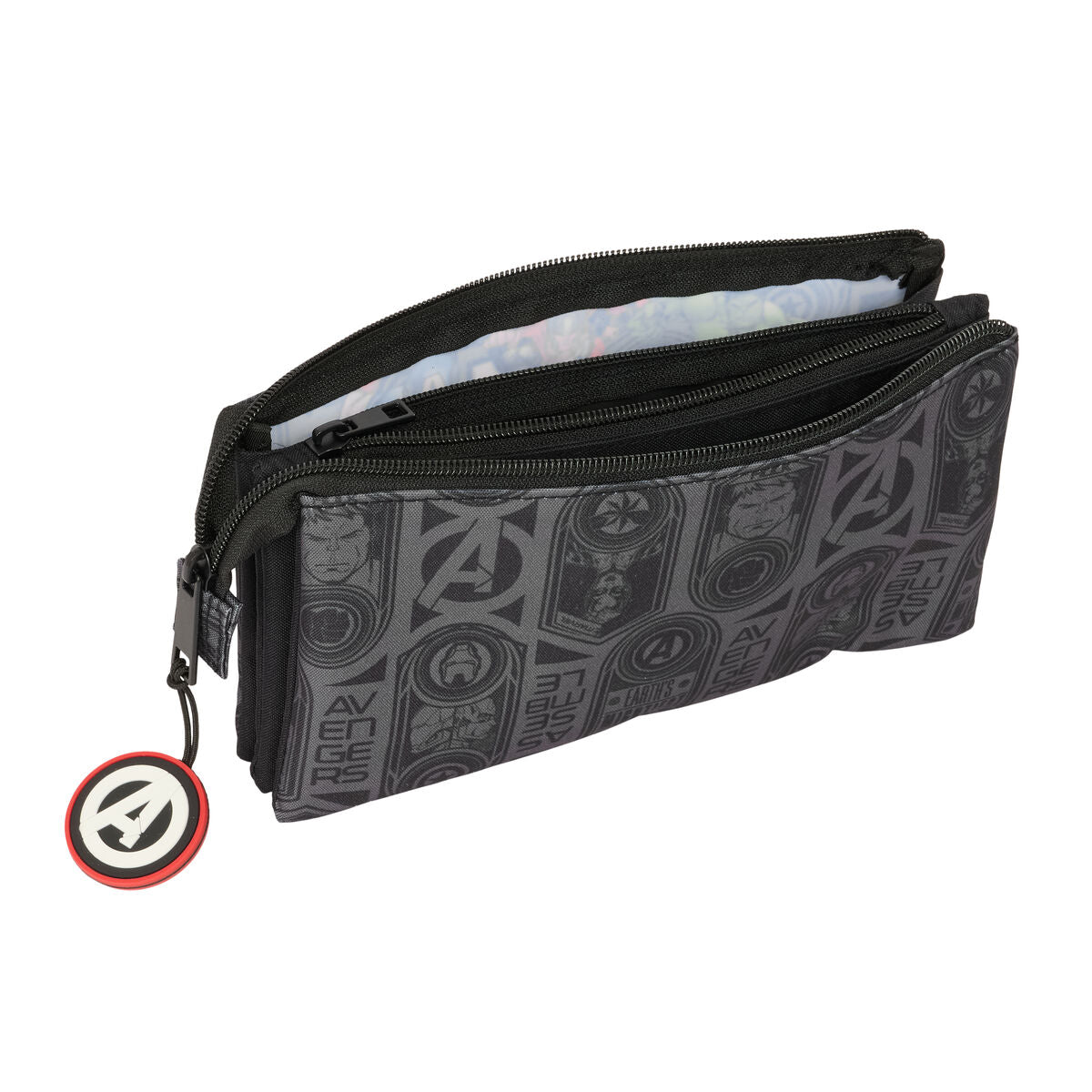 Geantă Universală The Avengers Vendetta Negru 22 x 12 x 3 cm - Birou și papetărie, Material școlar și educațional