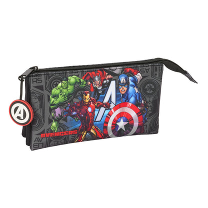 Geantă Universală The Avengers Vendetta Negru 22 x 12 x 3 cm - Birou și papetărie, Material școlar și educațional