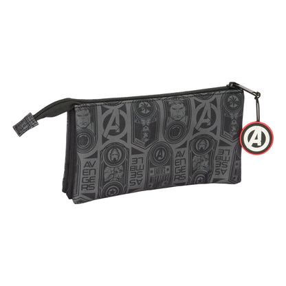 Geantă Universală The Avengers Vendetta Negru 22 x 12 x 3 cm - Birou și papetărie, Material școlar și educațional