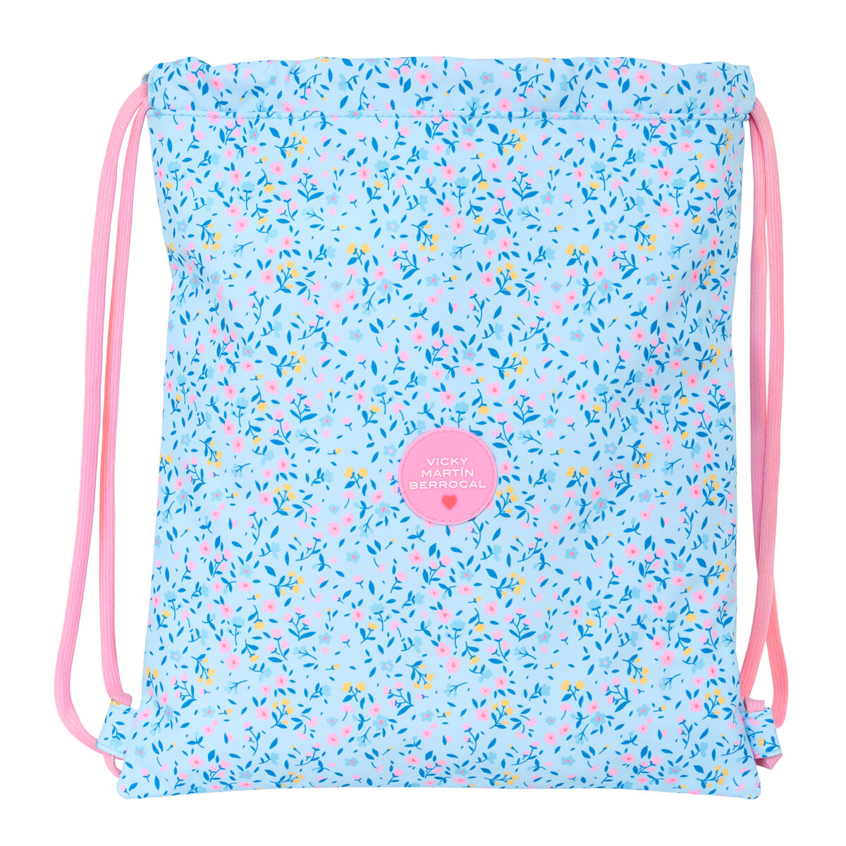 Geantă Rucsac cu Bretele Vicky Martín Berrocal Paraíso Albastru Roz 35 x 40 x 1 cm - Birou și papetărie, Material școlar și educațional