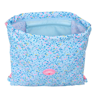 Geantă Rucsac cu Bretele Vicky Martín Berrocal Paraíso Albastru Roz 35 x 40 x 1 cm - Birou și papetărie, Material școlar și educațional