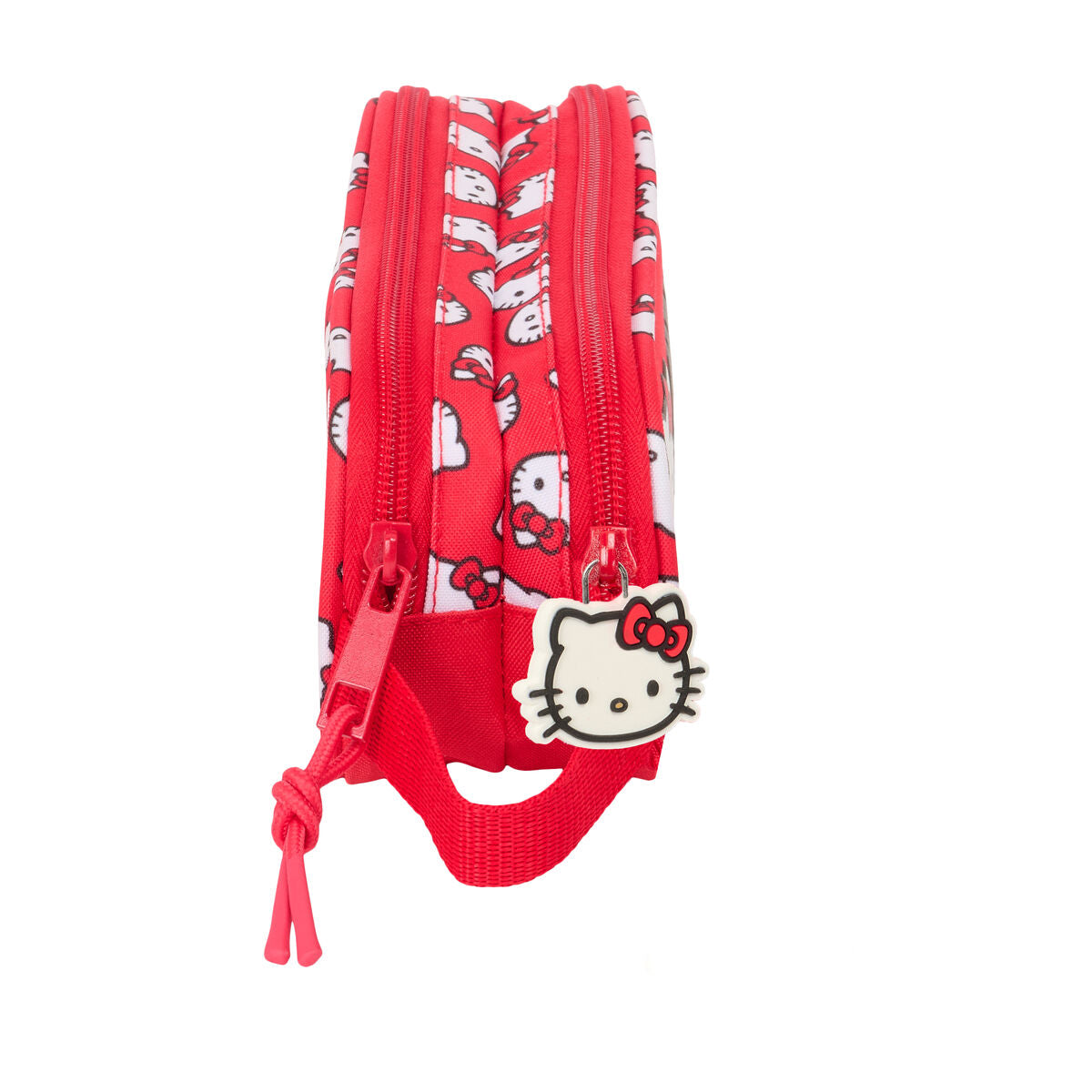 Geantă Universală Hello Kitty Iconic Alb Roșu 21 x 8 x 6 cm - Birou și papetărie, Material școlar și educațional