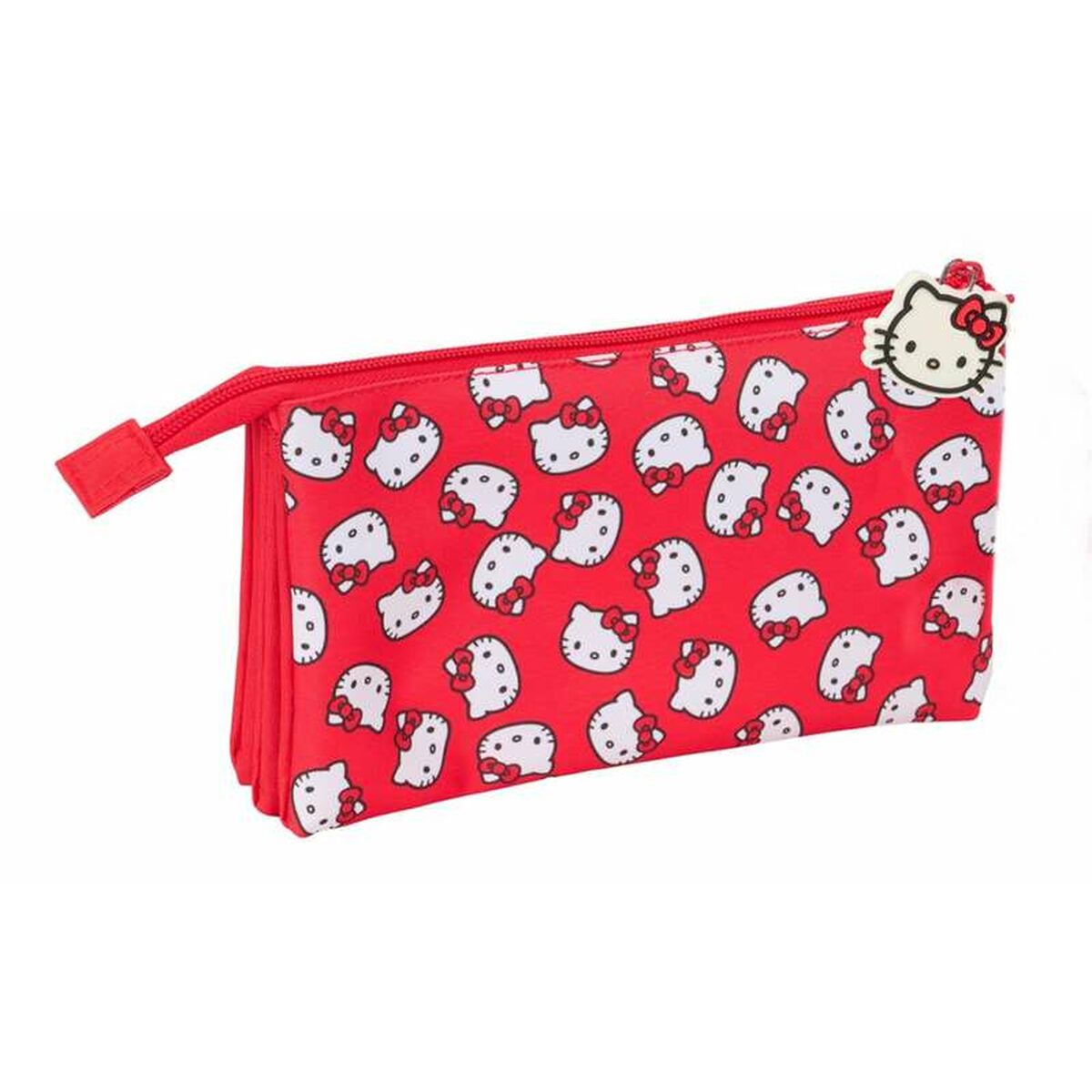Geantă Universală Hello Kitty Iconic Alb Roșu 22 x 12 x 3 cm - Birou și papetărie, Material școlar și educațional